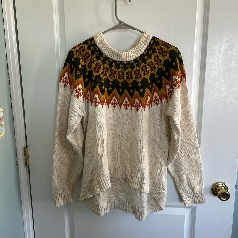 Madewell Fair Isle Fall Sweater